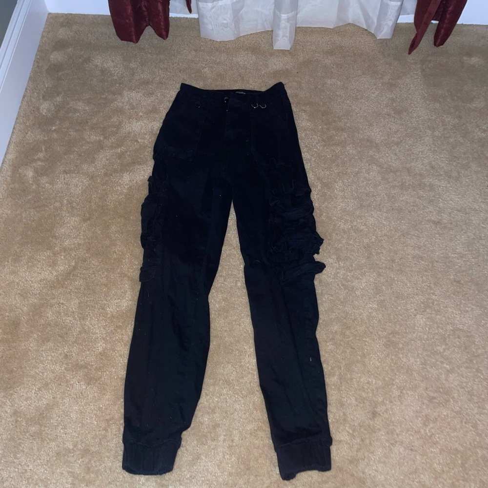 American Bazi Black Denim Jeans